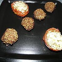 recette Boulettes de boeuf et tomates provençales à ma façon