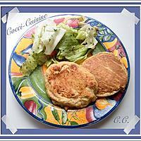 recette Galettes pomme de terre  jambon-fromage