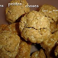 recette Sablés cacahuète/avoine