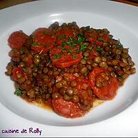 recette Lentilles au chorizo