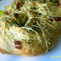 recette fougasse herbes de provence et petits lardons