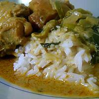 recette Poulet au Basilic et Curry