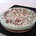 recette Bavarois chocolat-menthe verte