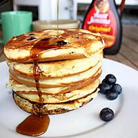 recette Pancakes aux myrtilles