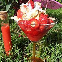 recette Fraises melba