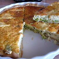 recette Quiche aux courgette et vache qui rit