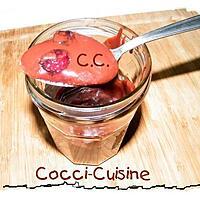 recette Confiture  "Forêt Noire"