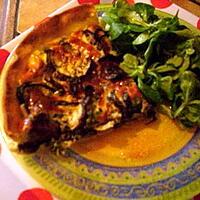 recette tarte aux aubergines et basilic