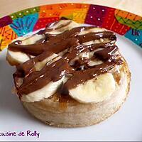 recette Crumpets banane, nutella, crème de marrons