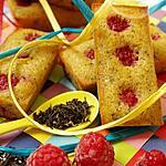 recette Financiers aux framboises, miel et thé des moines