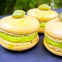 recette Macarons pistache