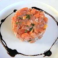 recette Tartare de thon à la papaye