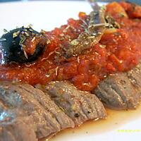 recette Bavette sauce pizzaiolo