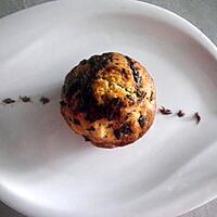 recette muffins aux 2 chocolat Noir et Blanc