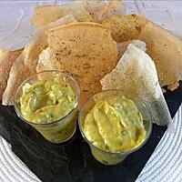 recette Guacamole papaye et ses chips