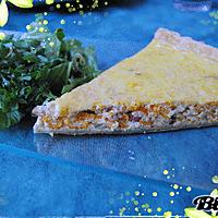 recette Quiche carottes & fromage tartare