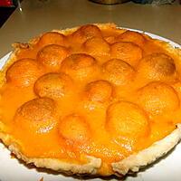 recette Tarte aux abricots et aux amandes