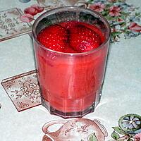 recette Compote fraise rhubarbe