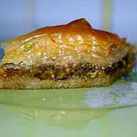 recette Baklava/Baklawa Aux Pistaches