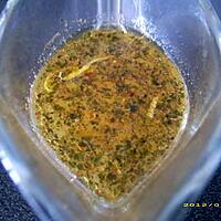 recette marinade au citron et à la menthe