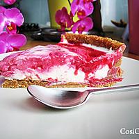 recette Tarte citron-framboise façon cheesecake