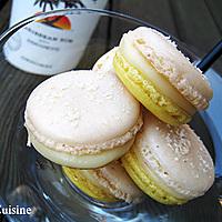 recette Macarons Malibu Ananas