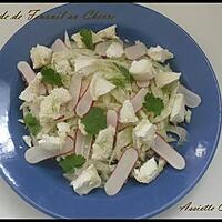 recette Salade fenouil et chèvre