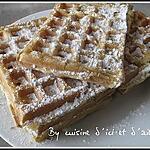 recette Gaufres au pastis