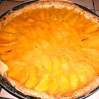 recette Tarte aux nectarines