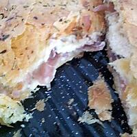 recette Calzone au jambon cru et chévre