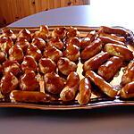 recette choux à la crème pâtissière et caramel au beure salé