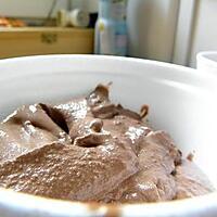 recette Crème glacé au chocolat sans cuisson & sans sucre