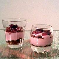 recette Verrine griottes