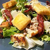 recette Salade aux lardons et chevre panés