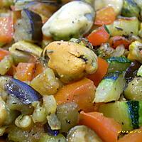 recette ratatouille aux moules