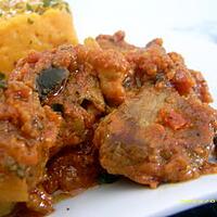 recette curry d'agneau aux aubergines