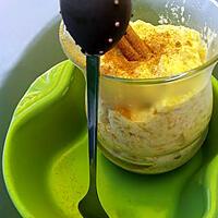 recette Mousse au pomme et canelle