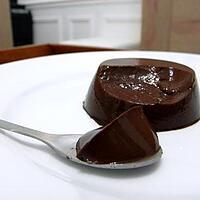 recette Flan au chocolat sans sucre