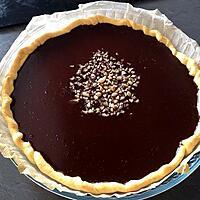 recette Tarte au Chocolat & Noix