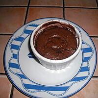 recette Moelleux au chocolat coeur nutella
