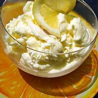 recette Chantilly au mascarpone et citron