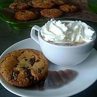 recette cookies aux pepites de chocolat