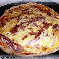 recette Tarte au gorgonzola & au jambon de Parme