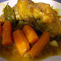 recette " Coq maigre avec Poule grasse font Poulets de bonne race"...(Dicton)...