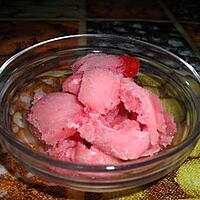 recette Sorbet à la pastèque