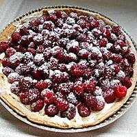 recette Tarte aux framboises