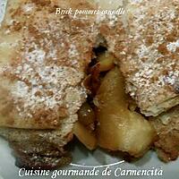 recette Brick pommes-cannelle