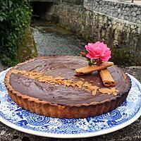 recette TARTE CHOC au Caramel qui Croustille !