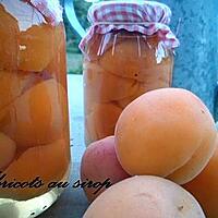 recette bocal d'abricots