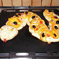 recette Pizza serpent